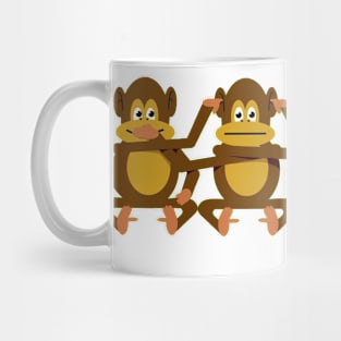 You Speak No Evil! You Hear No Evil! You See No! Evil! Mug